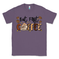Lavender but first coffee Classic Tee - MaliasSmallBusiness