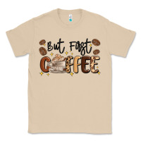 Mushroom but first coffee Classic Tee - MaliasSmallBusiness