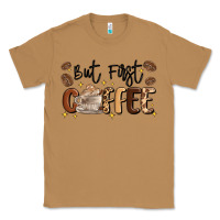 Toasted Coconut but first coffee Classic Tee - MaliasSmallBusiness