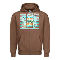 Chestnut don't make me use my teacher voice Zipper Hoodie - TumblerDesignByShophia