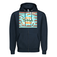 Navy don't make me use my teacher voice Zipper Hoodie - TumblerDesignByShophia