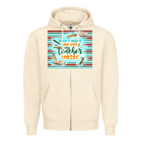 Sandshell don't make me use my teacher voice Zipper Hoodie - TumblerDesignByShophia