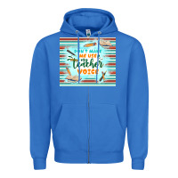True Royal don't make me use my teacher voice Zipper Hoodie - TumblerDesignByShophia