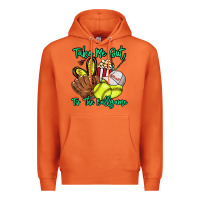 Carrot Take me out to the ballgame Premium Hoodie - HowdyJamesFarm