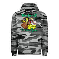 Slate Camo Take me out to the ballgame Premium Hoodie - HowdyJamesFarm