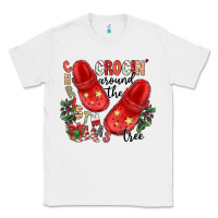 White christmas crocin around the tree Classic Tee - CowhideDigitalArt