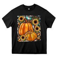 Black sunflowers, pumpkin, cowhide, serape Heavy Core Tee - JahusDesignShop