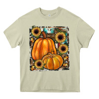 Mossy sunflowers, pumpkin, cowhide, serape Heavy Core Tee - JahusDesignShop