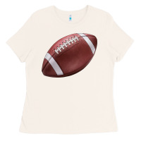 Bone football ball Ladies Tee - JahusDesignShop