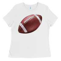 White football ball Ladies Tee - JahusDesignShop