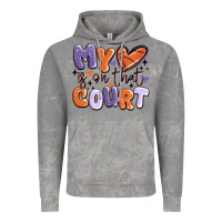 Cloud Rock my heart is on that court Vintage Hoodie - MaliasSmallBusiness