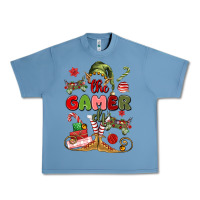 Pebble Blue the gamer elf Urban Heavy Tee - MaliasSmallBusiness
