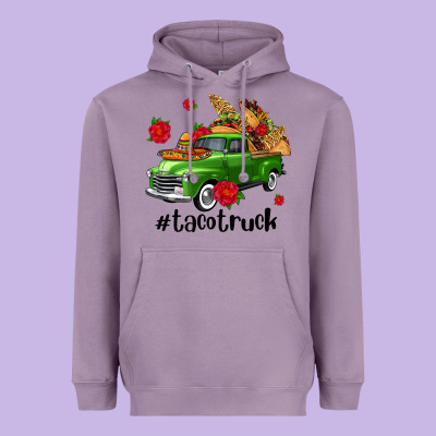 Tacotruck Olivia Heavyweight Hoodie Designed By Oliviacreatesart