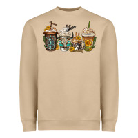 Mushroom bull skull western coffee cups Heavyweight Sweatshirt - Jasminsmagicworld
