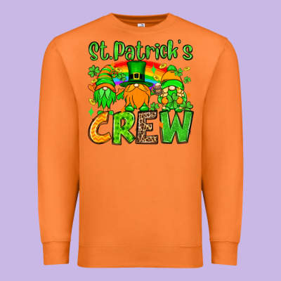 St. Patrick's Day Crew Premium Sweatshirt Designed By Oliviacreatesart