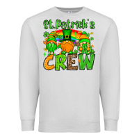Dove Grey St. Patrick's Day crew Premium Sweatshirt - OliviaCreatesArt
