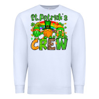 White St. Patrick's Day crew Premium Sweatshirt - OliviaCreatesArt