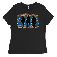 Black armed forces day soldier Ladies Tee - Artiststas