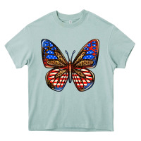 Arona 4th of july butterfly Heavy Core Tee - BundleAndBundleShop