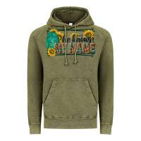Vintage Olive he knows my name isaiah 43 1 Vintage Hoodie - NancyCooperArtShop