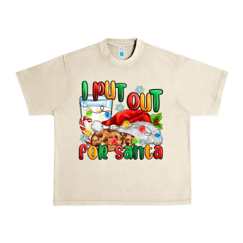 I Put Out For Santa Urban Heavy Tee by MaliasSmallBusiness | Teevron