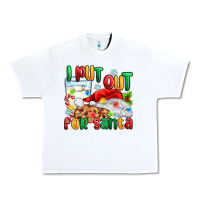 White i put out for santa Urban Heavy Tee - MaliasSmallBusiness