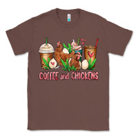 Chestnut chicken   coffee cups Classic Tee - MaliasSmallBusiness