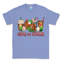 Colony Blue chicken   coffee cups Classic Tee - MaliasSmallBusiness