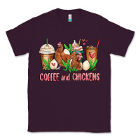 Plum chicken   coffee cups Classic Tee - MaliasSmallBusiness