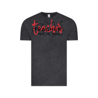 Vintage Black christmas teacher Vintage Tee - MaliasSmallBusiness