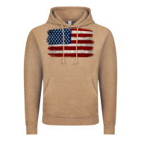 Vintage Coffee Distressed American Flag Vintage Hoodie - Jasminsmagicworld