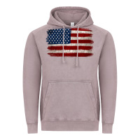 Vintage Zinc Distressed American Flag Vintage Hoodie - Jasminsmagicworld