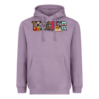 Lavender teacher Heavyweight Hoodie - OliviaCreatesArt