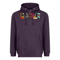 Plum teacher Heavyweight Hoodie - OliviaCreatesArt