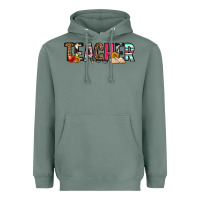 Sage teacher Heavyweight Hoodie - OliviaCreatesArt