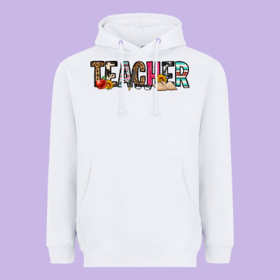 Teacher Heavyweight Hoodie Designed By Oliviacreatesart