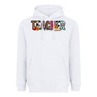 White teacher Heavyweight Hoodie - OliviaCreatesArt