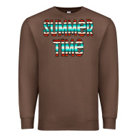 Chestnut summer time serape doodle Premium Sweatshirt - CowCowDesign