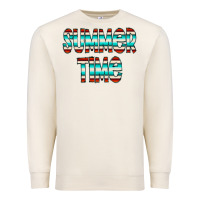 Sandshell summer time serape doodle Premium Sweatshirt - CowCowDesign