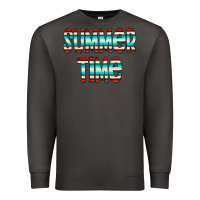 Smoke summer time serape doodle Premium Sweatshirt - CowCowDesign