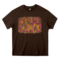 Chocolate Brown cinco de mayo leopard glitter Heavy Core Tee - Artiststas