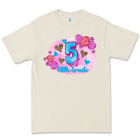 Bone back to school flowers fifth grade 3200x2400 Premium Tee - AdoDesignShop