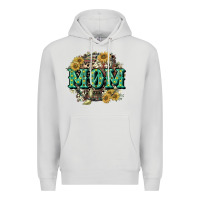 Dove Grey Aztec Mom Mother's Day Premium Hoodie - CowGirlArtShop