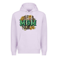 Lilac Aztec Mom Mother's Day Premium Hoodie - CowGirlArtShop