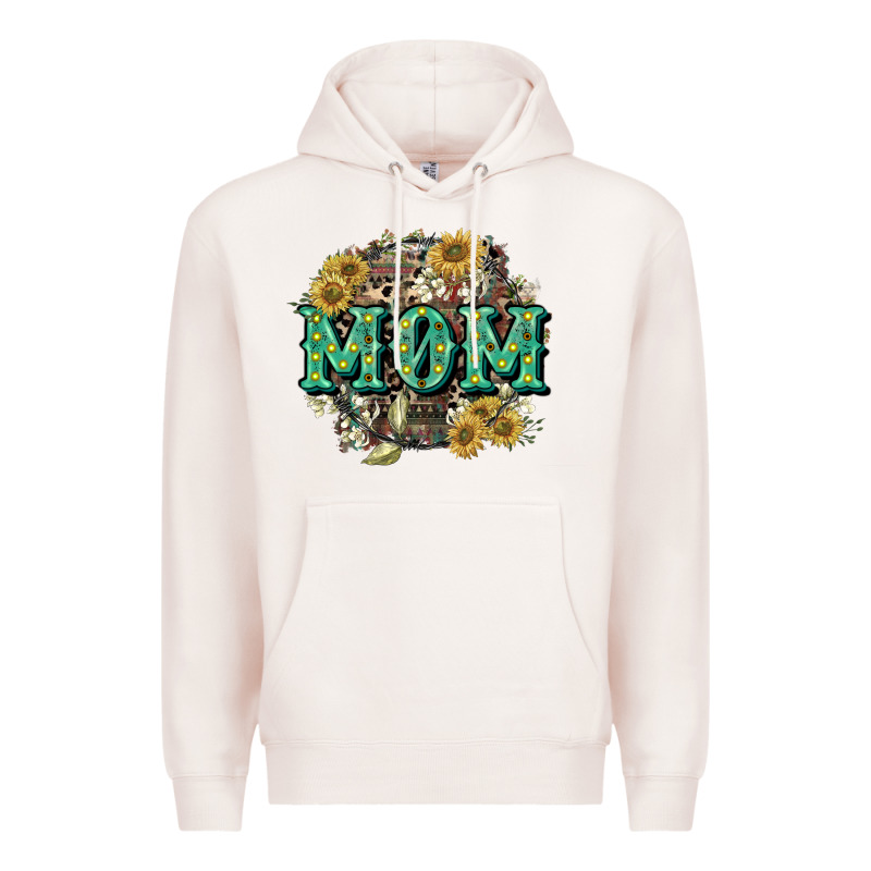 Aztec Mom Mother's Day Premium Hoodie by CowGirlArtShop | Teevron
