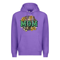 Purple Aztec Mom Mother's Day Premium Hoodie - CowGirlArtShop
