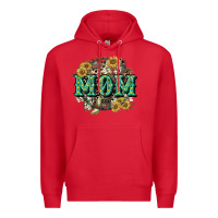 Red Aztec Mom Mother's Day Premium Hoodie - CowGirlArtShop