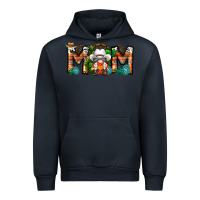Navy Mom Cowboy Gnome Urban Hoodie - CowhideDigitalArt