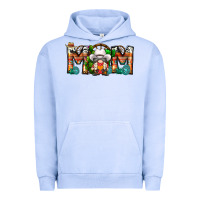 Pigment Grape Ice Mom Cowboy Gnome Urban Hoodie - CowhideDigitalArt