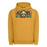 Pigment Peanut Butter Mom Cowboy Gnome Urban Hoodie - CowhideDigitalArt